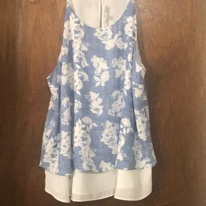 Pink Rose XL sleeveless Top
